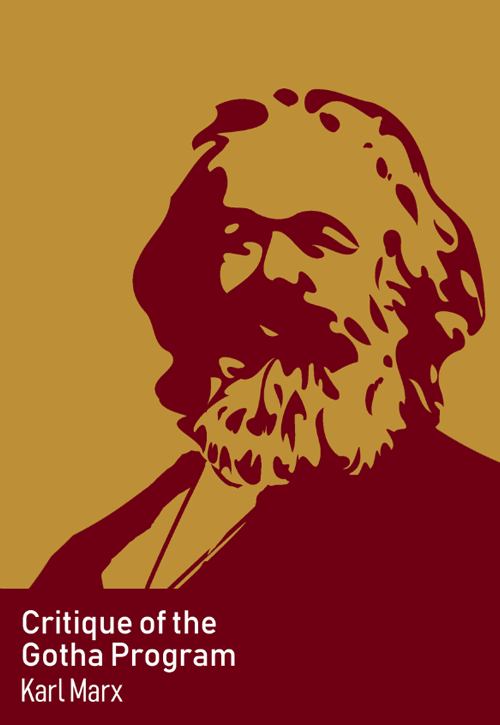 Cover of Critique of the Gotha Program by Karl Marx, as published by Foreign Languages Press